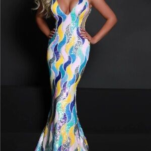 Jonathan Kayne prom dress 0 pageant with train